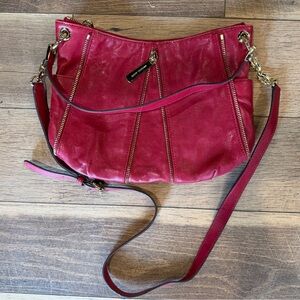 Michael Kors Newman Leather Hobo Bag